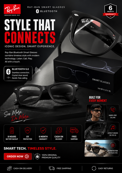 Ray-Ban Bluetooth Smart Glasses